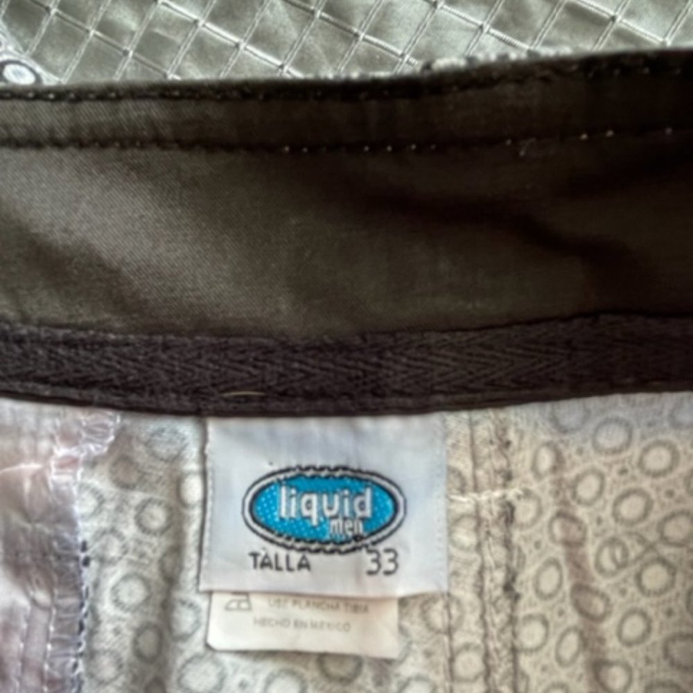 LIQUID MEN SHORTS SIZE M/33 - Picture 3 of 3